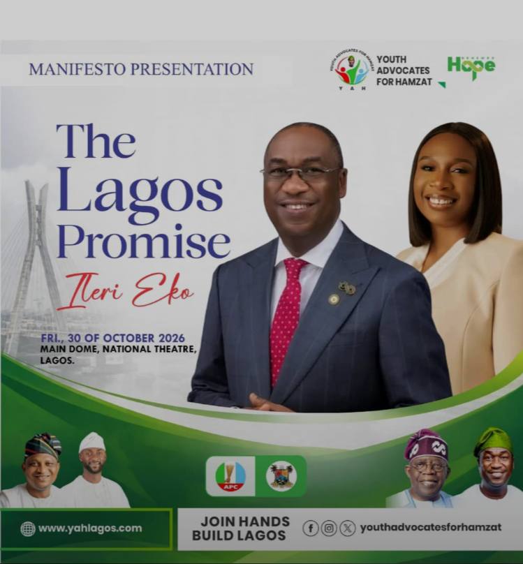 The Lagos Promise — Ìleri Èkó manifesto presentation event flyer